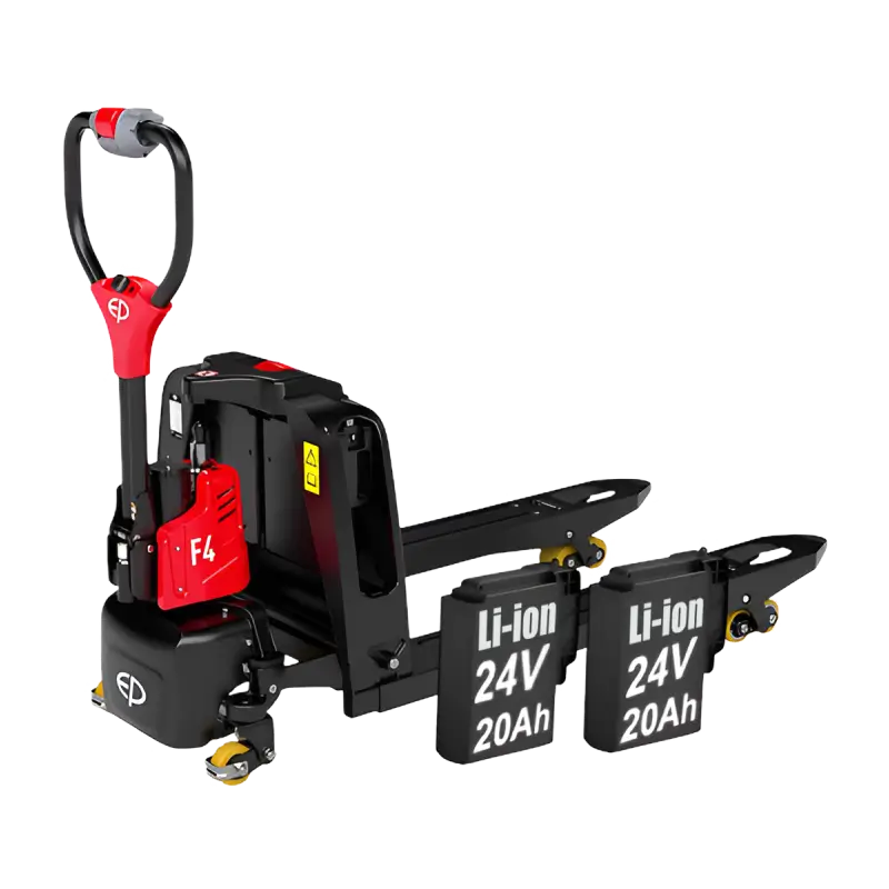 F4 sa pomoćnim točkićima i dve baterije